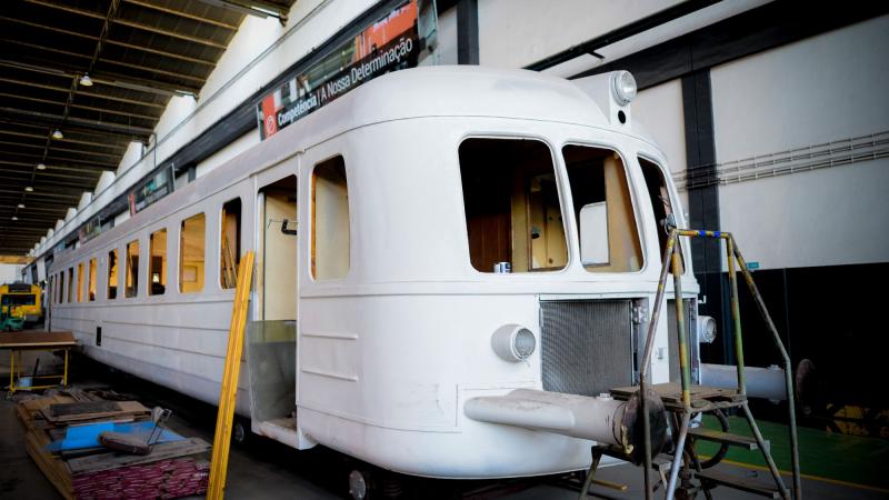 Visita à Oficina da CP, Entroncamento