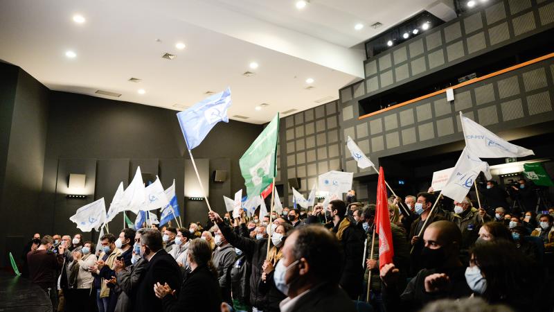 Comício em Samora Correia