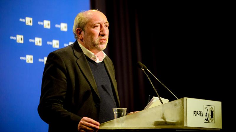 Comício em Samora Correia