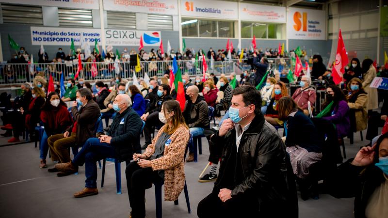 Comício no Seixal