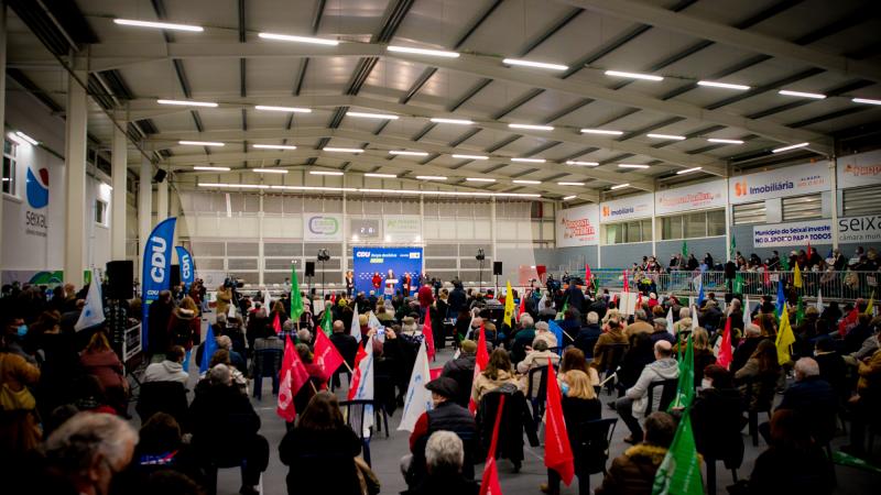 Comício no Seixal