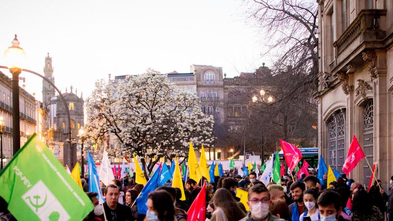 Desfile no Porto