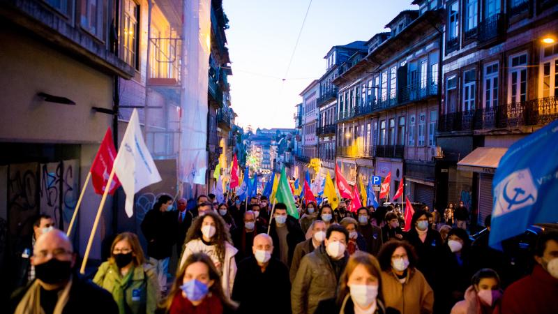 Desfile no Porto