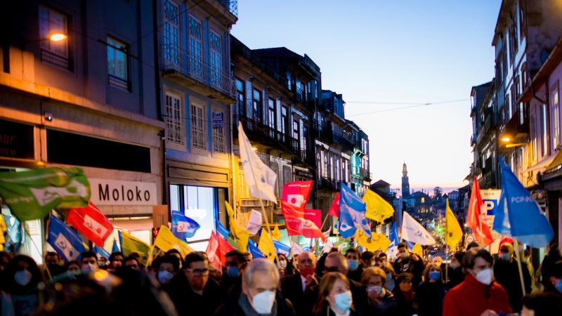 Desfile no Porto