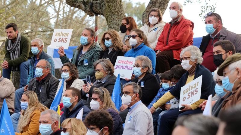 Comício em Vendas Novas