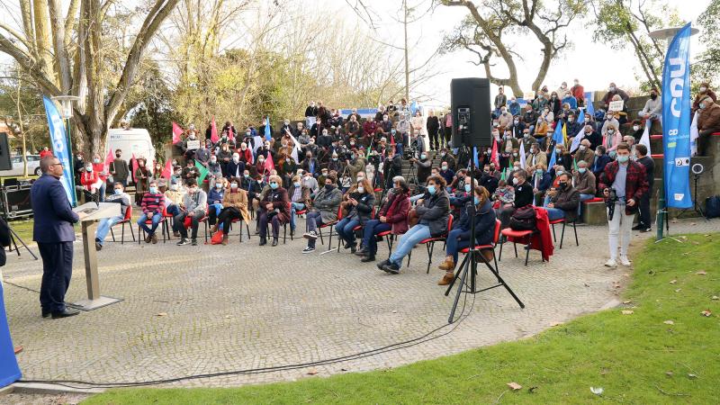 Comício em Vendas Novas