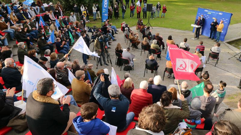 Comício em Vendas Novas