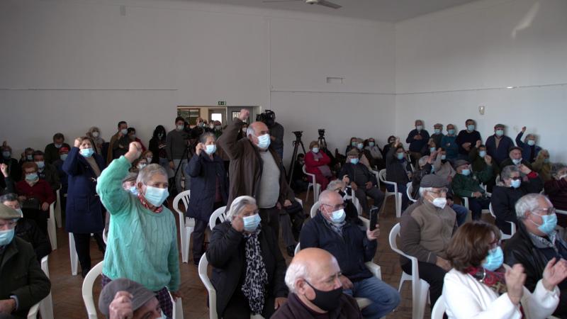 Sessão com Reformados no Couço