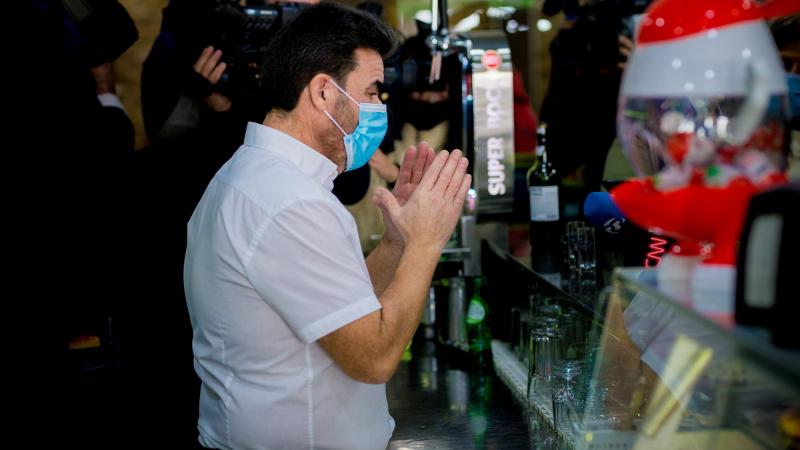 Contacto com empresário da restauração