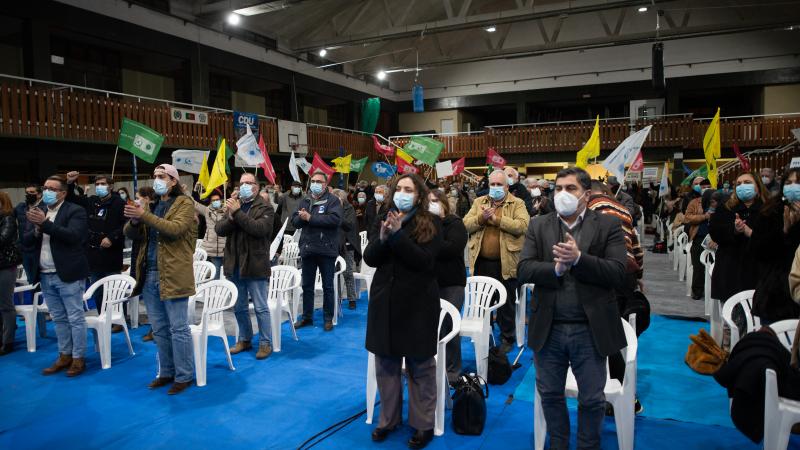 Comício em Loures