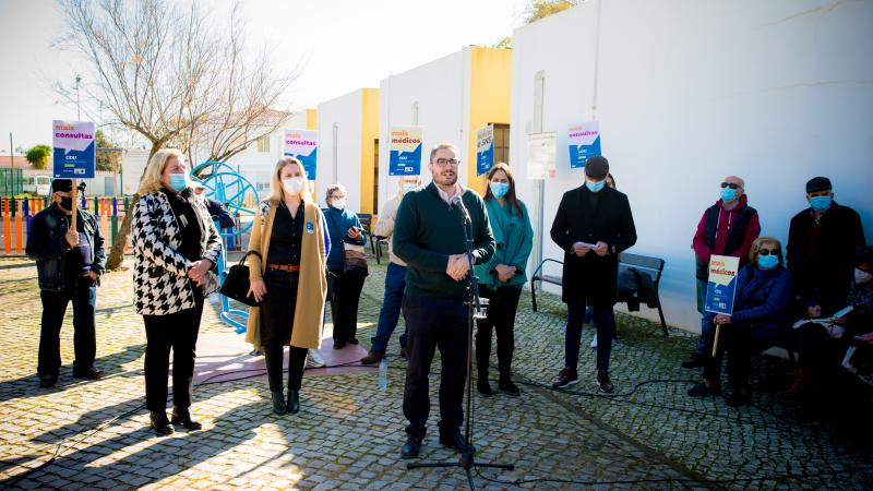 Encontro com a população em São Bartolomeu de Messines