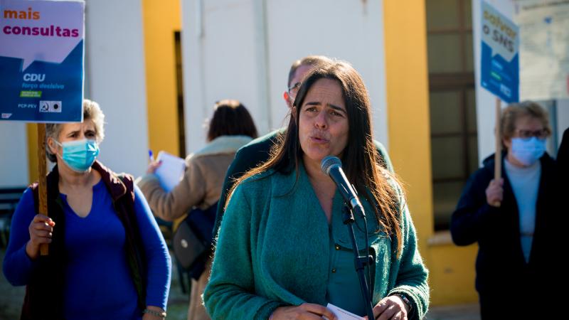 Encontro com a população em São Bartolomeu de Messines