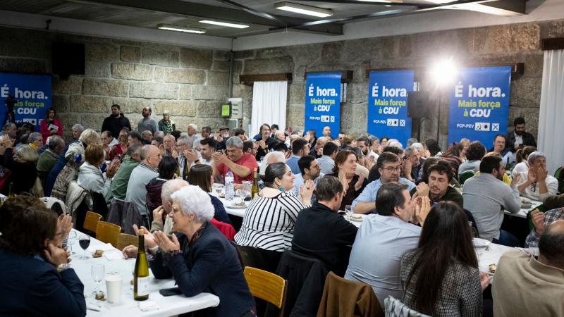 Jantar com membros de Organizações Representativas de Trabalhadores