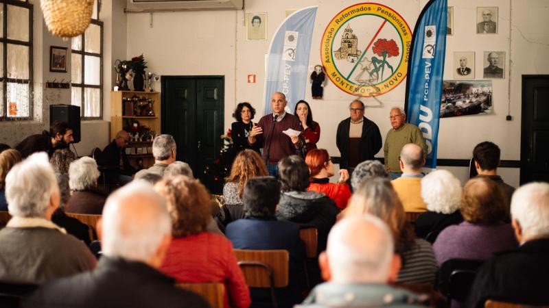 Visita à Associação de Reformados, Pensionista e Idosos de Montemor-o-Novo