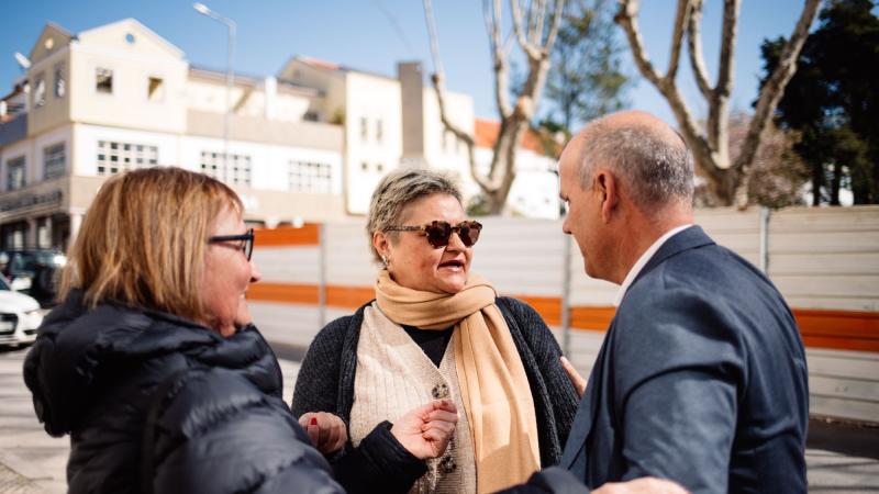 Visita à CM de Santiago do Cacém