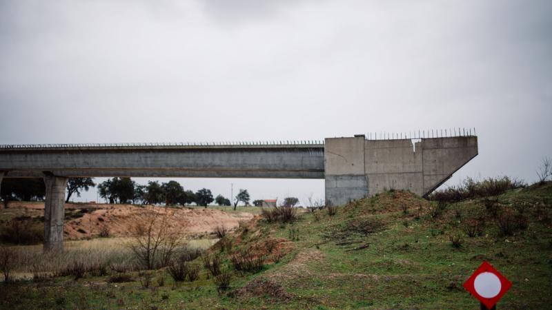 Visita às obras paradas no IP8