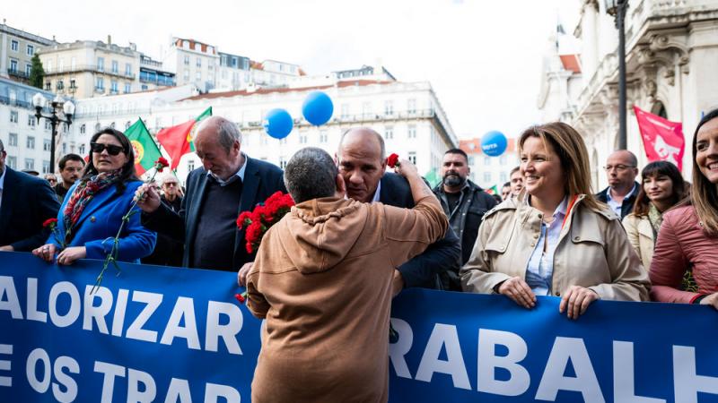 Comício CDU em Lisboa