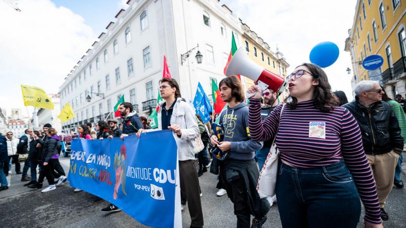 Comício CDU em Lisboa