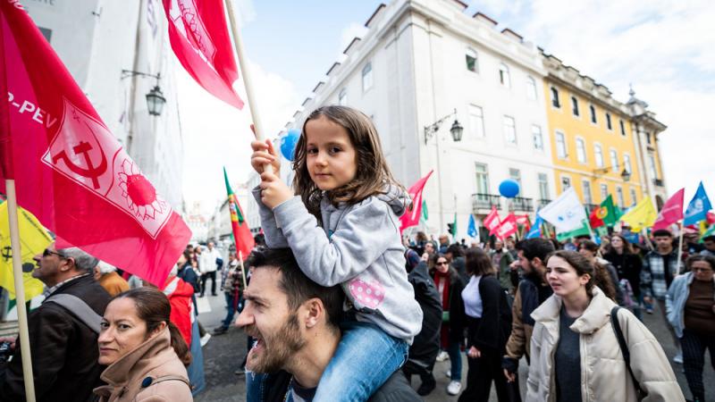 Comício CDU em Lisboa