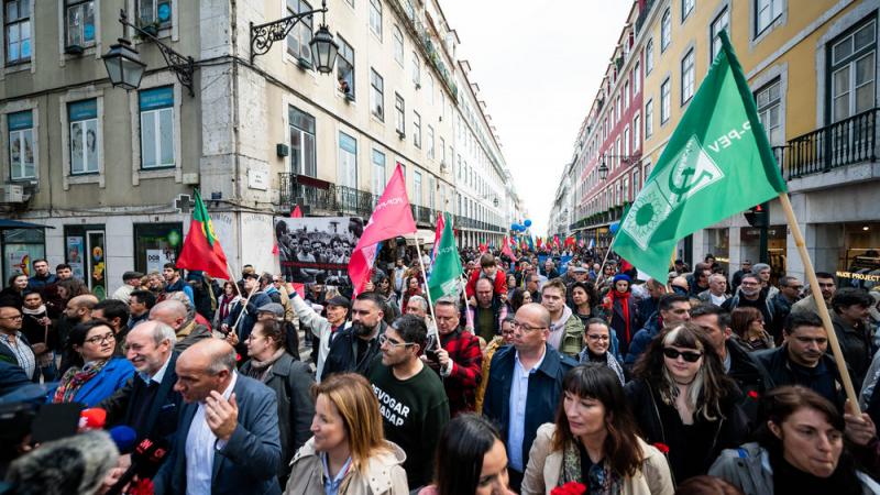 Comício CDU em Lisboa