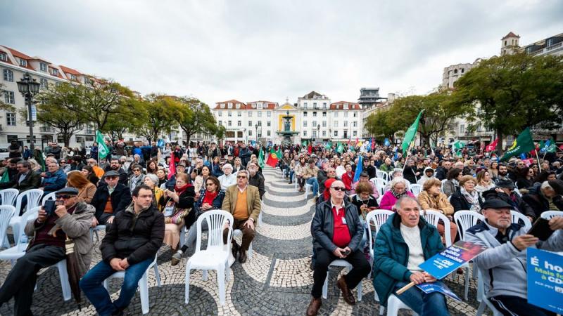 Comício CDU em Lisboa