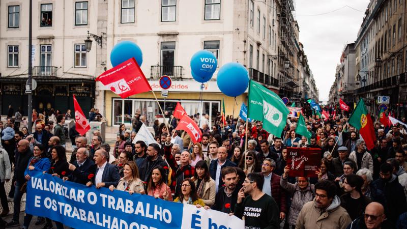 Comício CDU em Lisboa