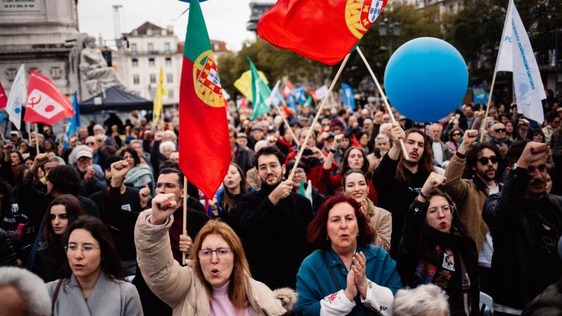 Comício CDU em Lisboa