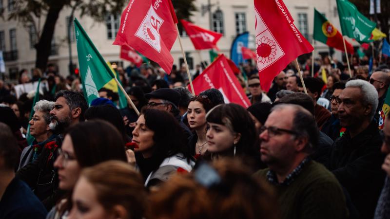 Comício CDU em Lisboa