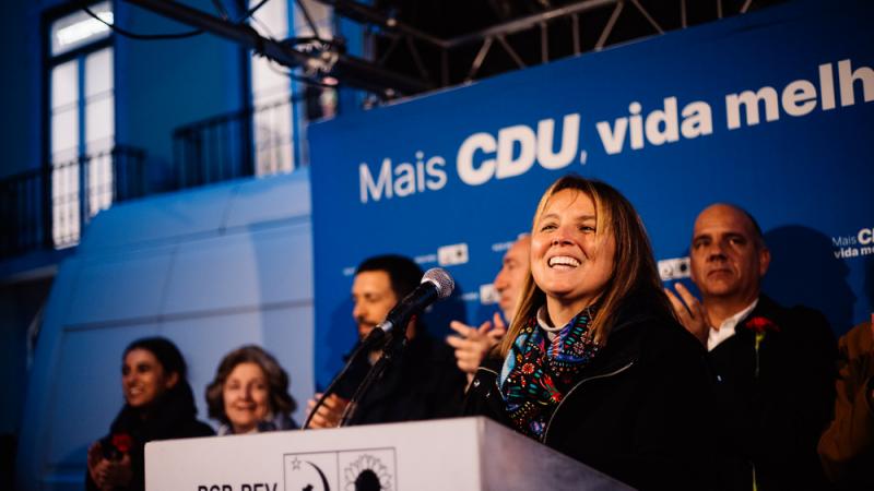 Desfile CDU no Chiado