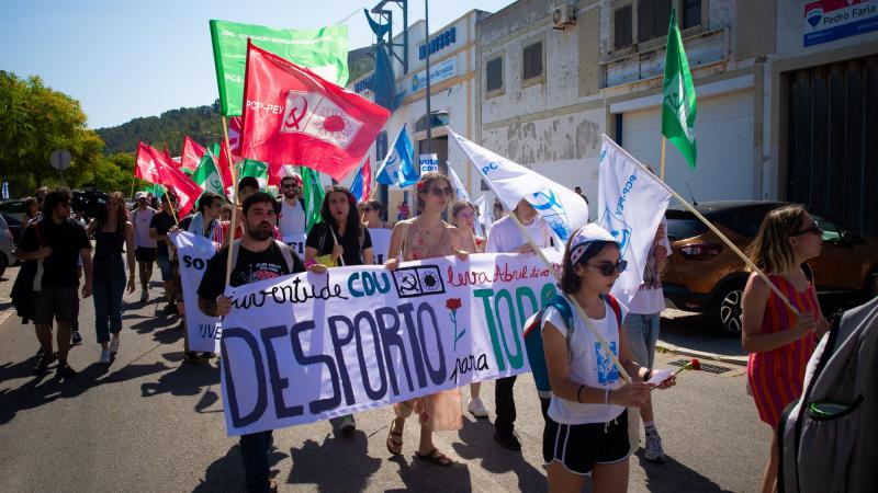 Desfile, Comício-Festa da Juventude CDU