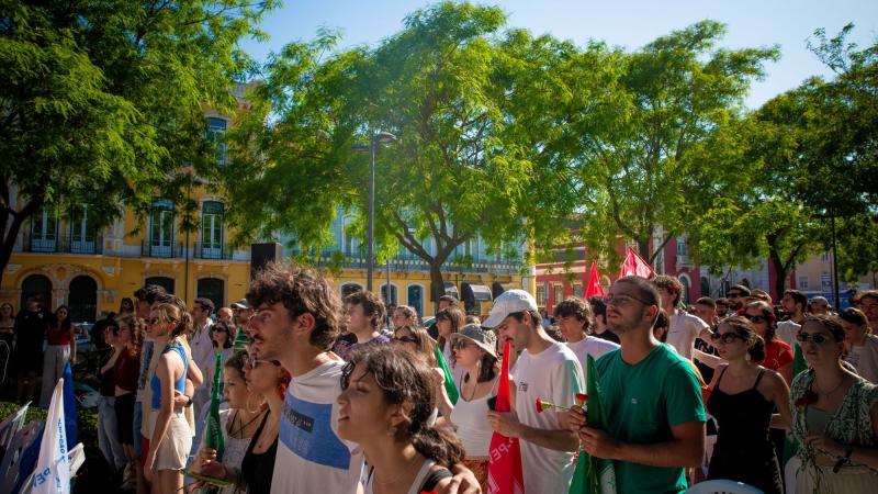 Desfile, Comício-Festa da Juventude CDU
