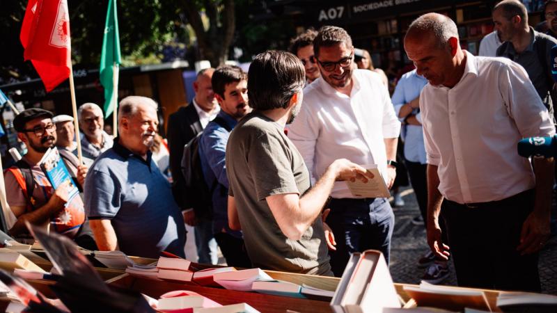 Visita à Feira do Livro de Lisboa