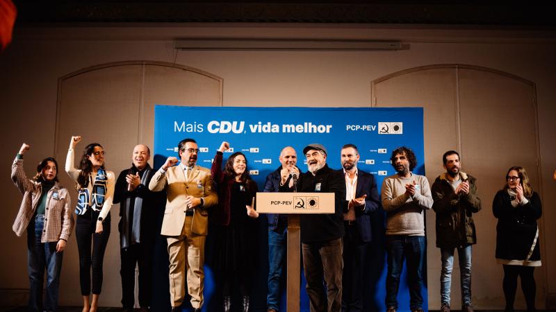 Acto Público CDU em Évora