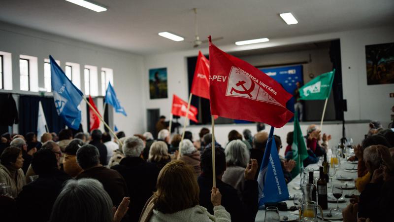 Almoço com reformados no Couço