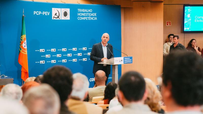 Apresentação do Compromisso Eleitoral do PCP