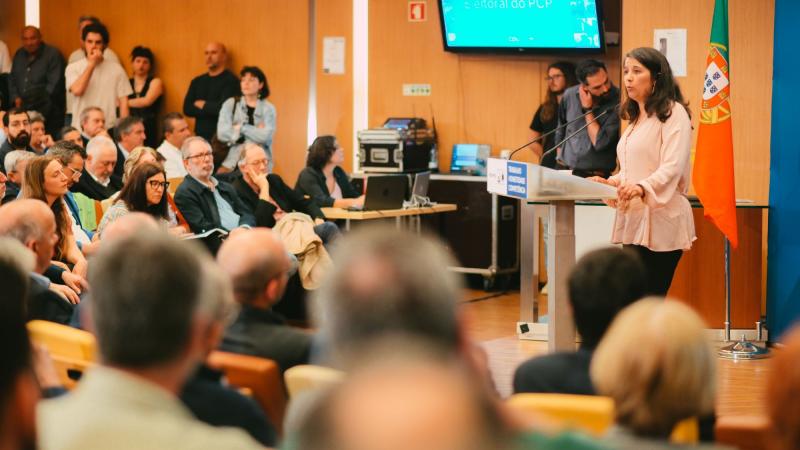 Apresentação do Compromisso Eleitoral do PCP