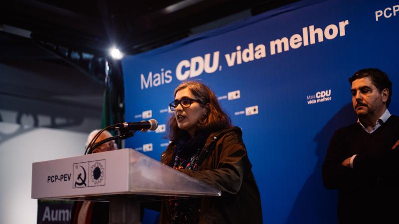 Comício CDU em Torres Novas