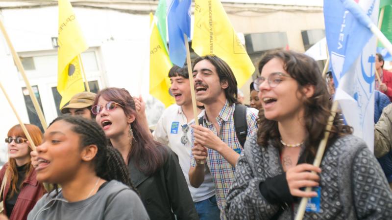 Contacto com a população da Covilhã