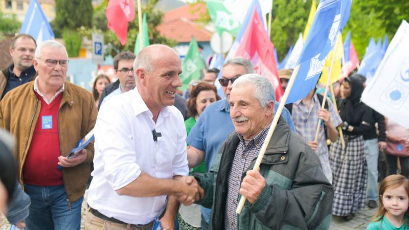 Contacto com a população da Covilhã