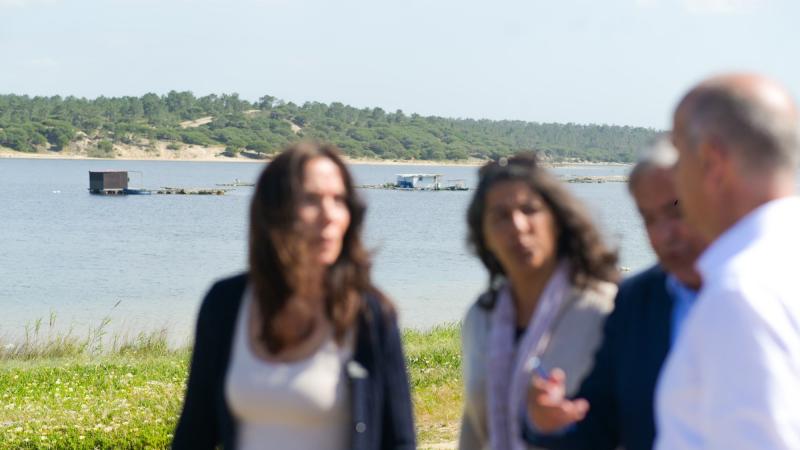Visita à Lagoa de Albufeira