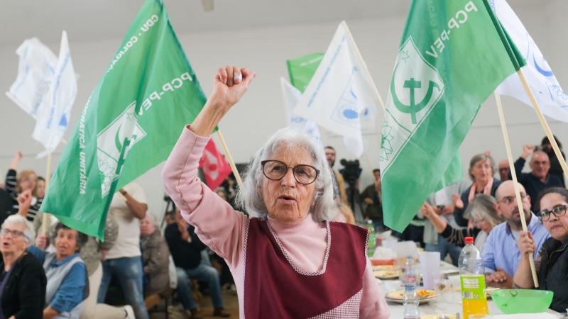 Almoço com reformados no Couço
