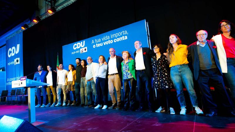 Comício em Lisboa