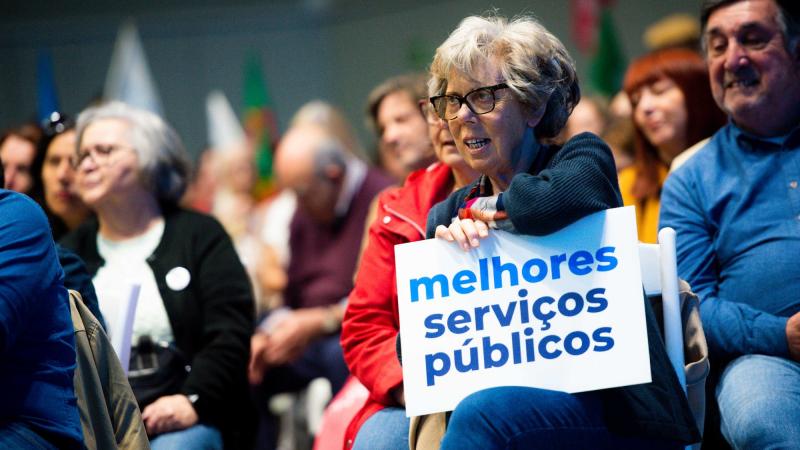 Comício em Lisboa