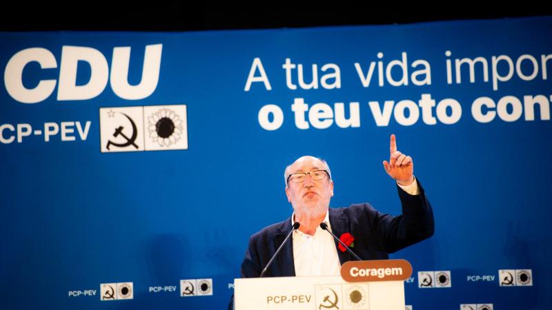 Comício em Lisboa