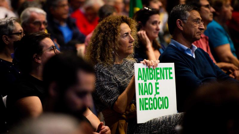 Comício em Lisboa