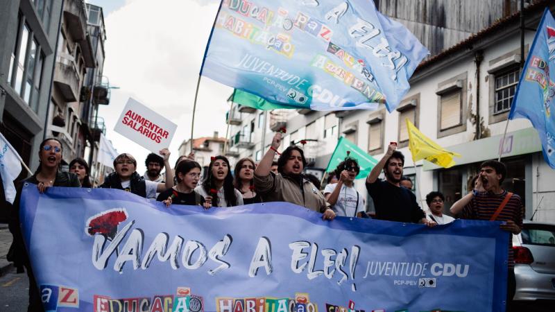 Desfile e Comício no Porto