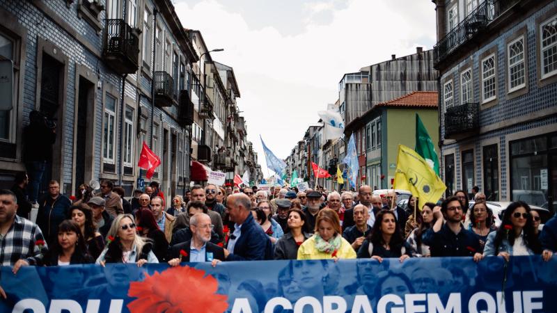 Desfile e Comício no Porto