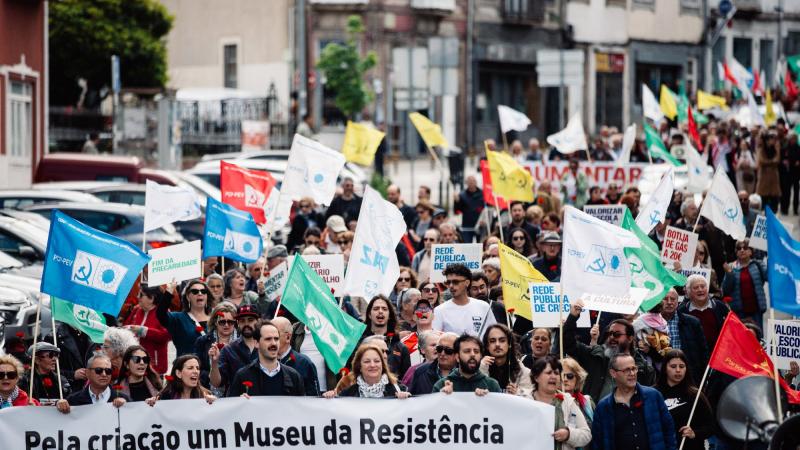 Desfile e Comício no Porto