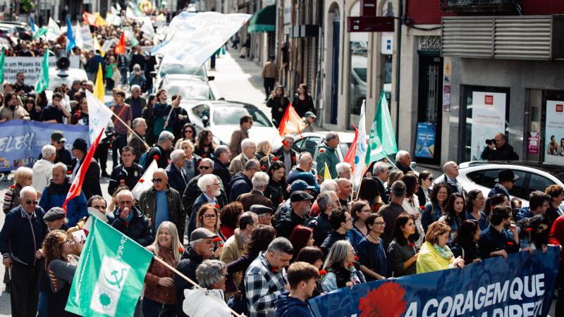 Desfile e Comício no Porto
