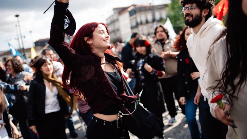 Desfile e Comício no Porto